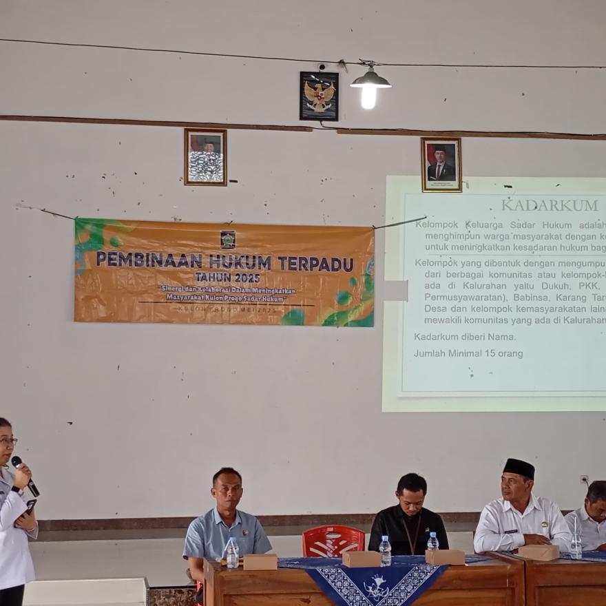 PEMBINAAN HUKUM TERPADU